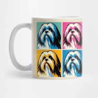 Lhasa Apso Pop Art - Dog Lovers Mug